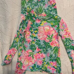 Lilly Pulitzer Girls Floral Pajama set